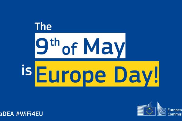 It's Europe day! Let’s celebrate Europe and get connected with WiFi4EU